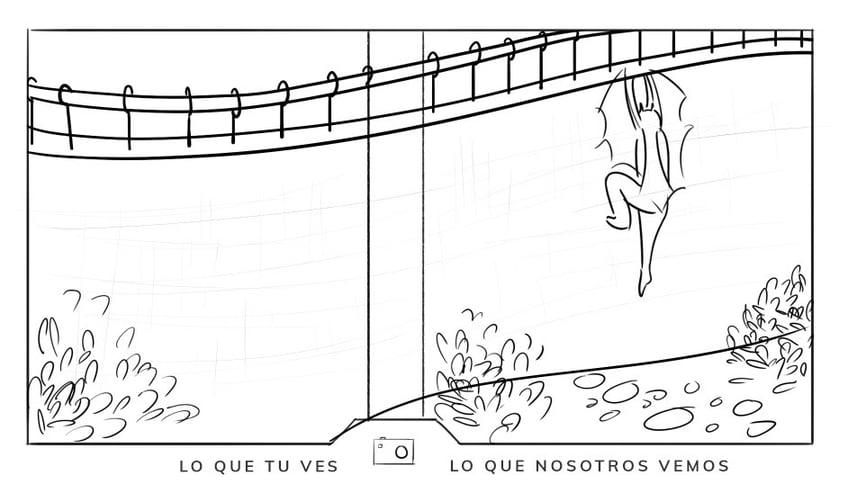 Boceto para campaña creativa