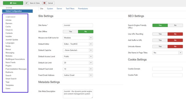 jommla cms vs hubspot