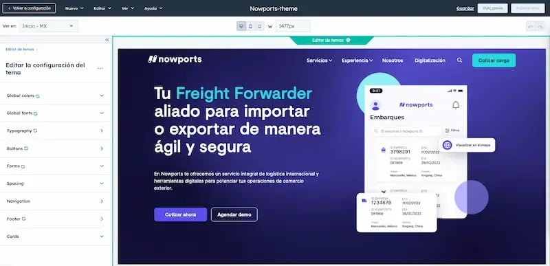 Tema nowports