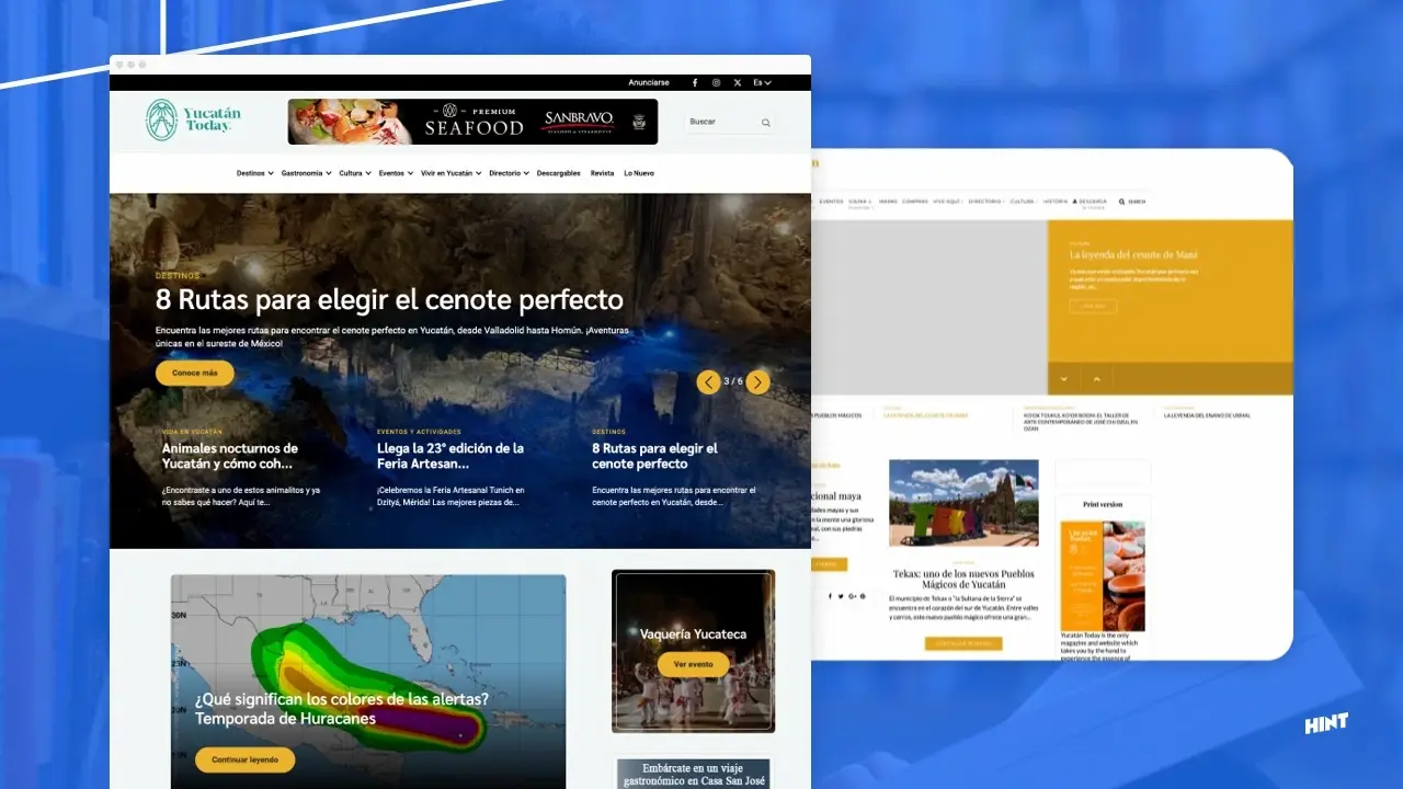 Transformando Yucatán Today: Migración y Rediseño Web que potencia la experiencia digital