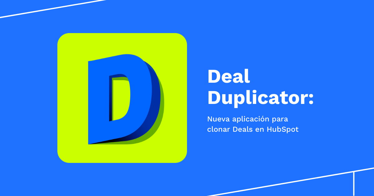 Duplica Deals en HubSpot fácilmente con esta nueva aplicación