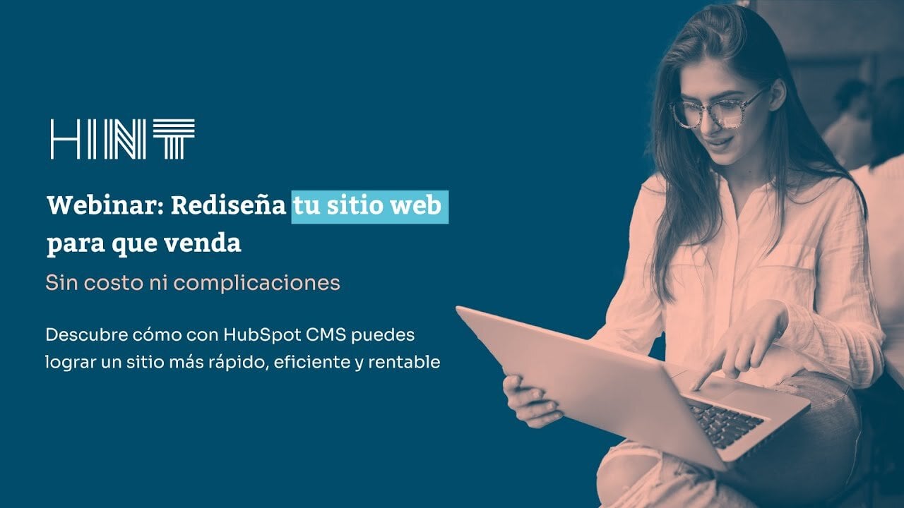 Webinar: Rediseña tu sitio web para que venda